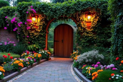 garden entrances in a building ideas