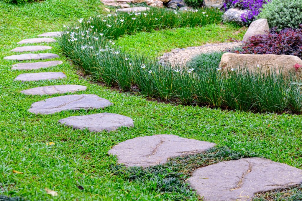 Build a DIY Garden Pathway Build a DIY Garden Pathway